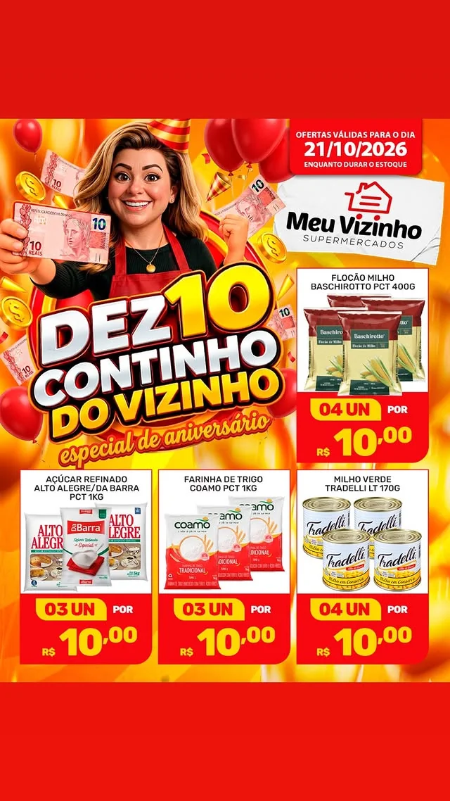 Encarte Supermercados Meu Vizinho