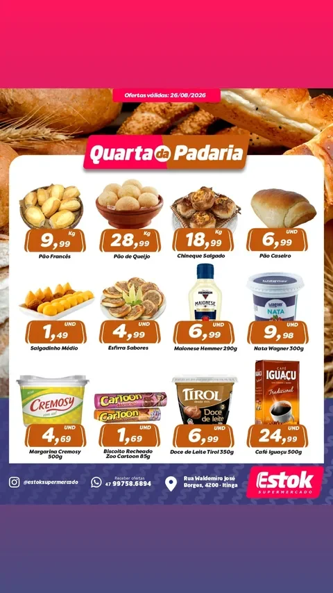 Encarte Estok Supermercado