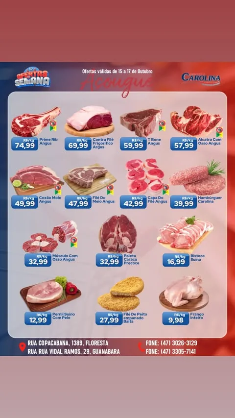 Encarte Supermercado Carolina