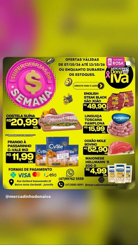 Encarte Mercadinho Dona Iva