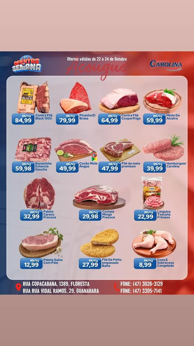 Encarte Supermercado Carolina