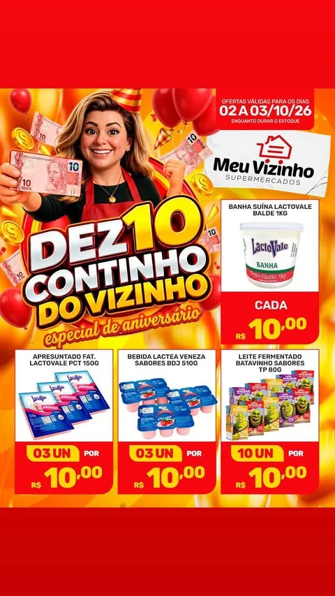 Encarte Supermercados Meu Vizinho