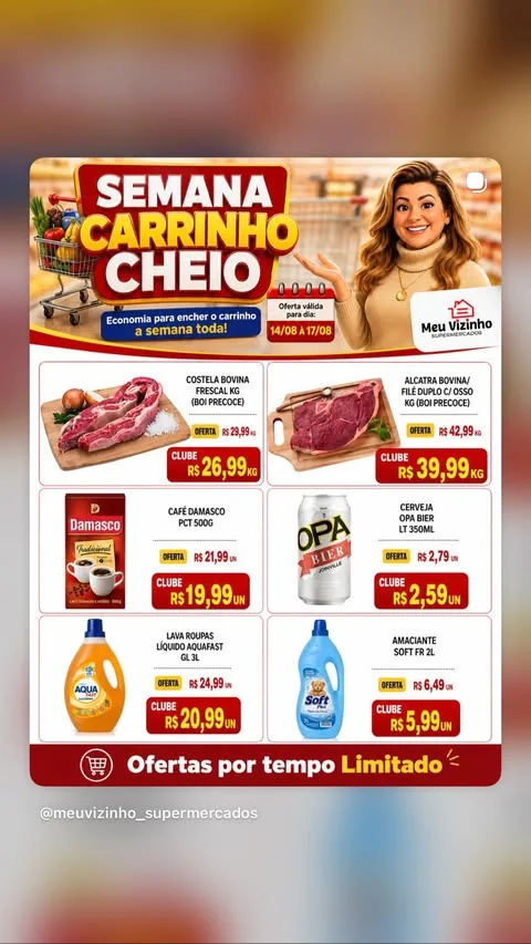 Encarte Supermercados Meu Vizinho