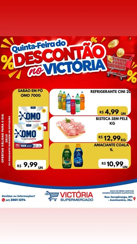 Encarte Supermercado Victória