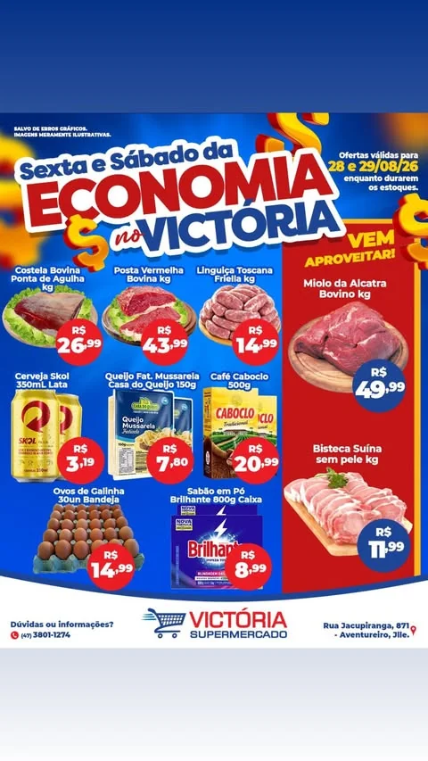 Encarte Supermercado Victória