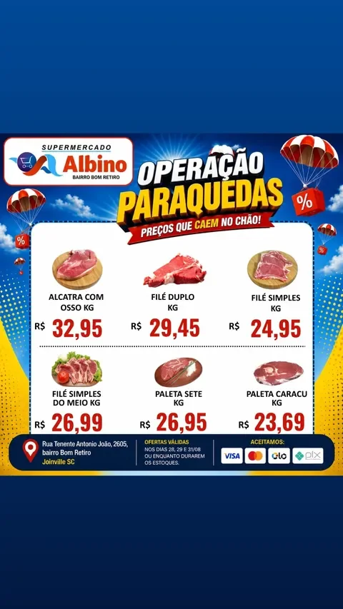 Encarte Supermercado Albino