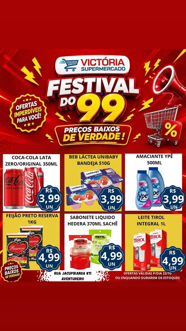 Encarte Supermercado Victória