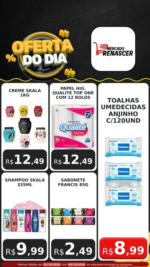 Encarte Mercado Renascer