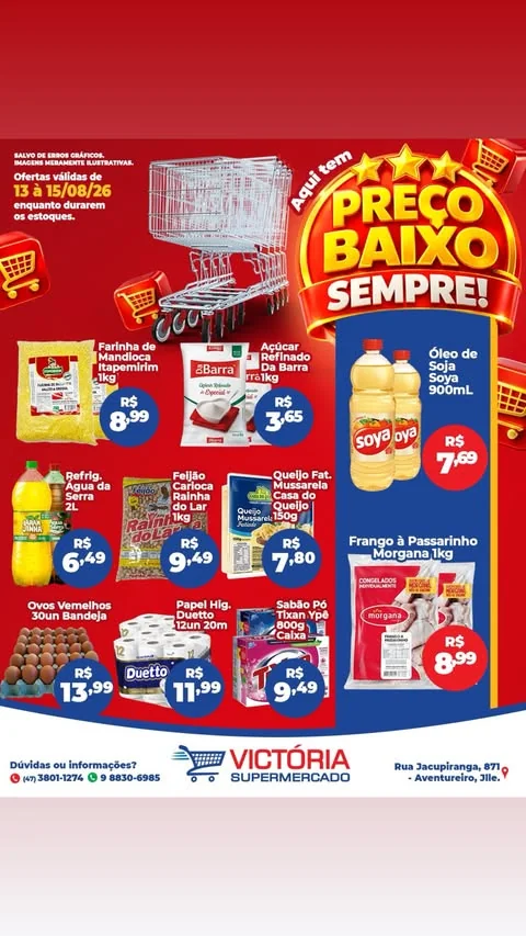 Encarte Supermercado Victória