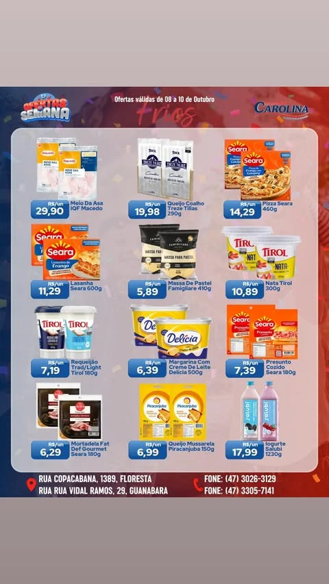 Encarte Supermercado Carolina