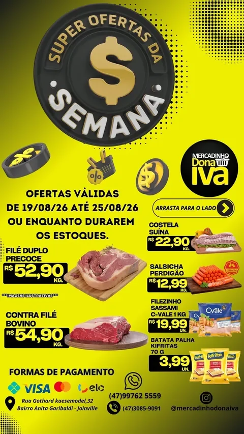 Encarte Mercadinho Dona Iva