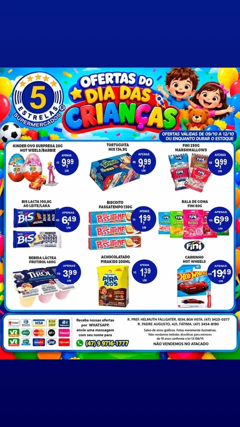 Encarte Supermercados 5 Estrelas