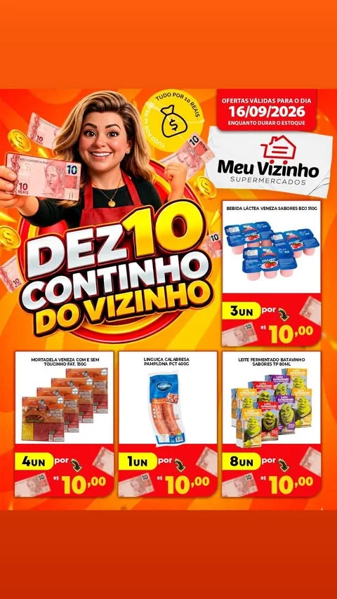 Encarte Supermercados Meu Vizinho