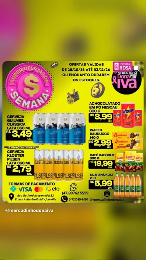 Encarte Mercadinho Dona Iva