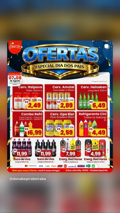 Encarte Supermercado Dona Bê