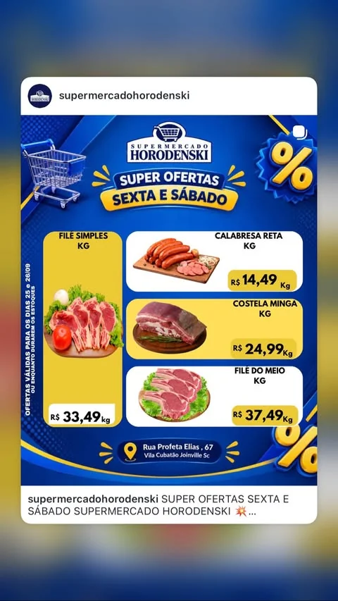Encarte Supermercado Horodenski