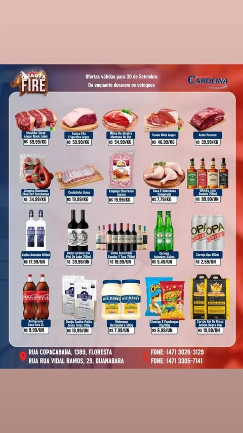 Encarte Supermercado Carolina