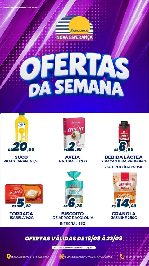 Encarte Supermercado Nova Esperanca