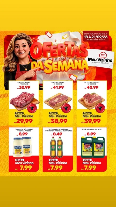 Encarte Supermercados Meu Vizinho