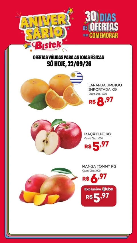 Encarte Bistek Supermercados