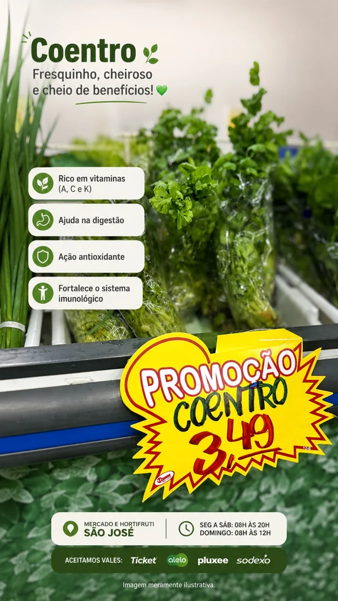 Encarte Mercado e Hortifruti Sao José