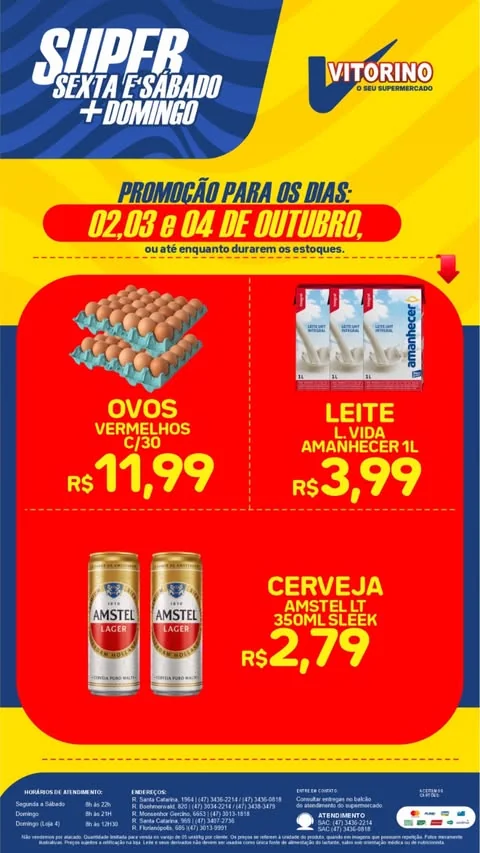 Encarte Supermercado Vitorino