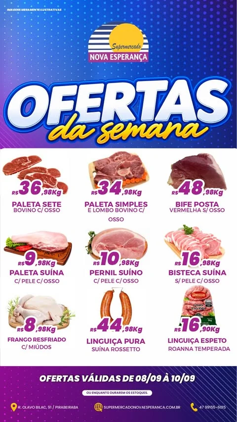 Encarte Supermercado Nova Esperanca