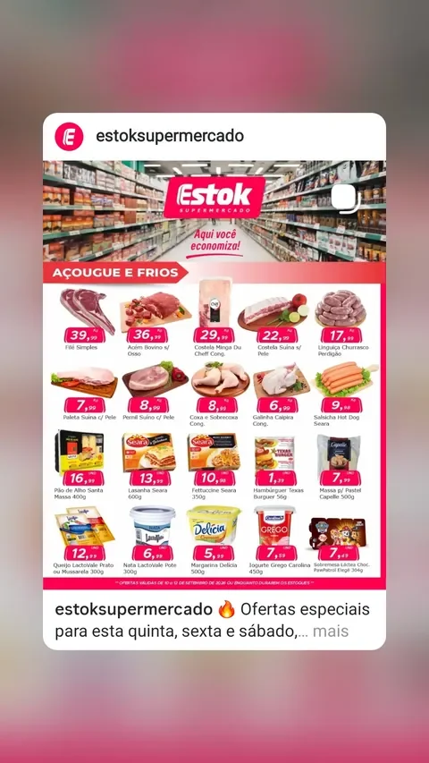 Encarte Estok Supermercado