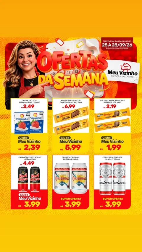 Encarte Supermercados Meu Vizinho