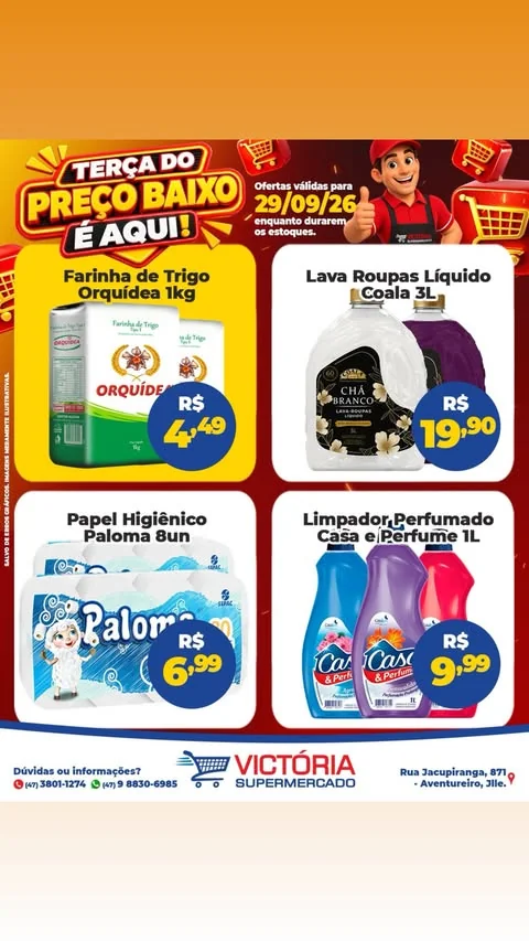 Encarte Supermercado Victória