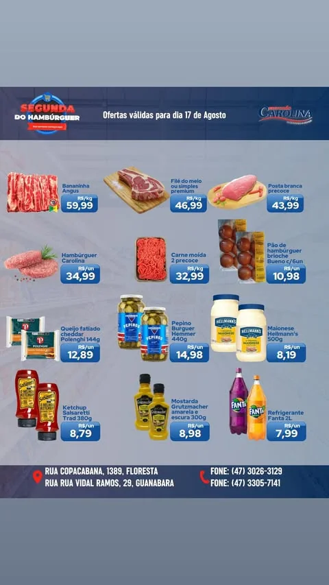 Encarte Supermercado Carolina