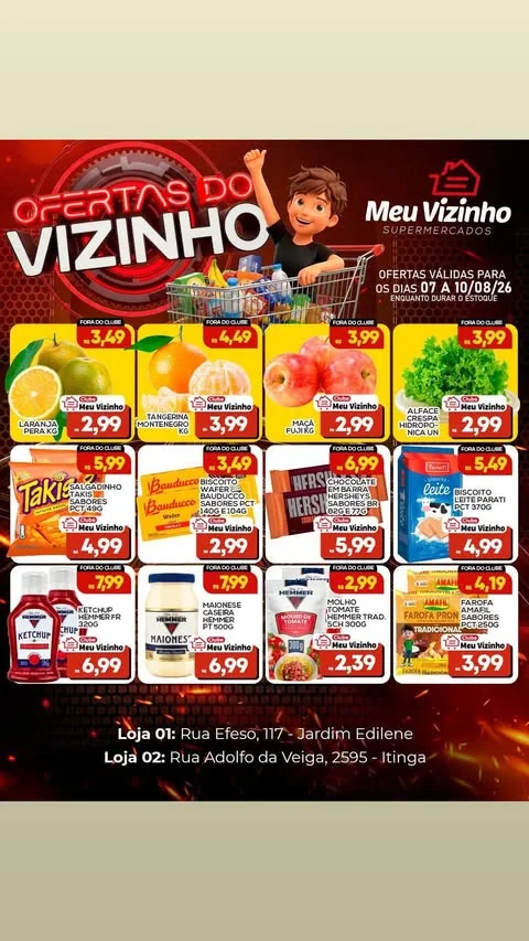 Encarte Supermercados Meu Vizinho
