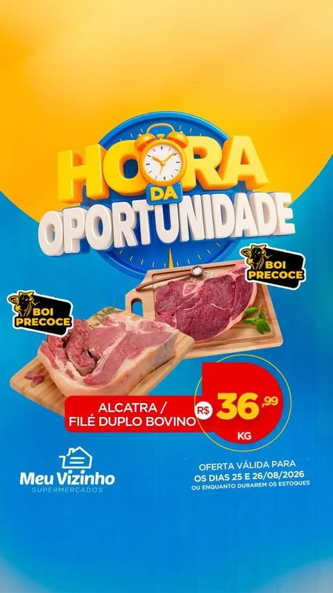 Encarte Supermercados Meu Vizinho