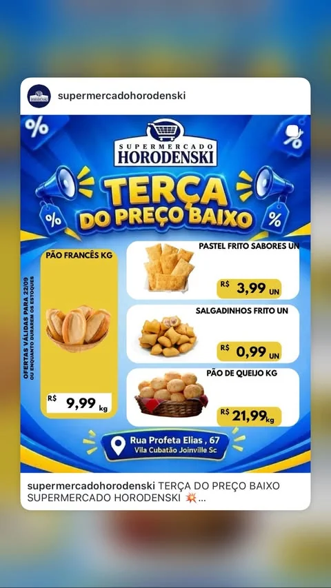 Encarte Supermercado Horodenski