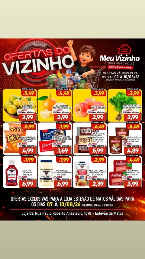 Encarte Supermercados Meu Vizinho
