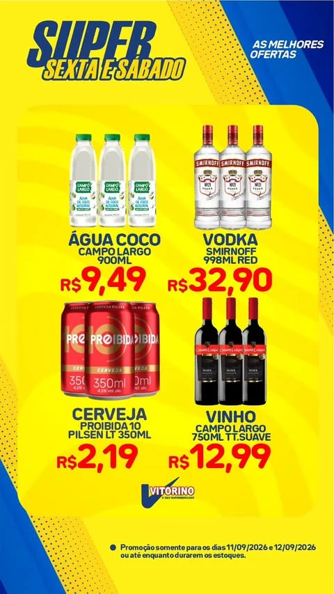 Encarte Supermercado Vitorino
