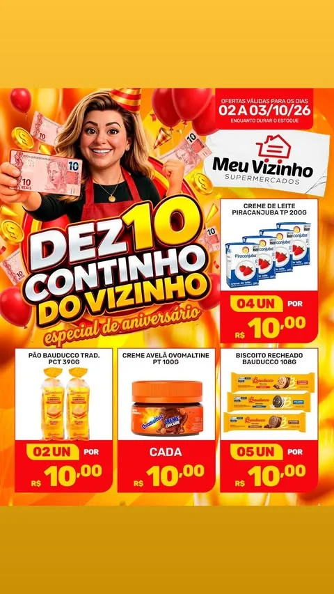 Encarte Supermercados Meu Vizinho