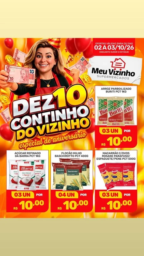 Encarte Supermercados Meu Vizinho