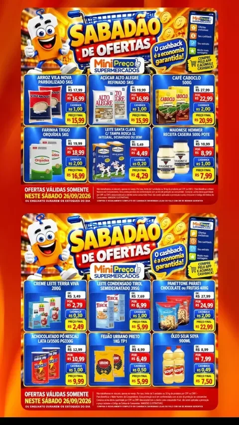 Encarte Mini Preço Supermercados