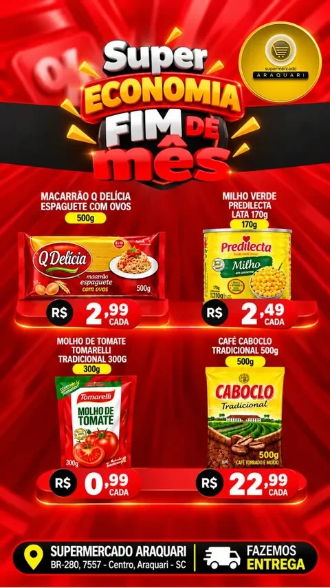Encarte Supermercado Araquari