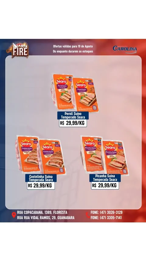 Encarte Supermercado Carolina
