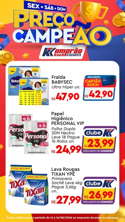 Encarte Komprão Koch Atacadista