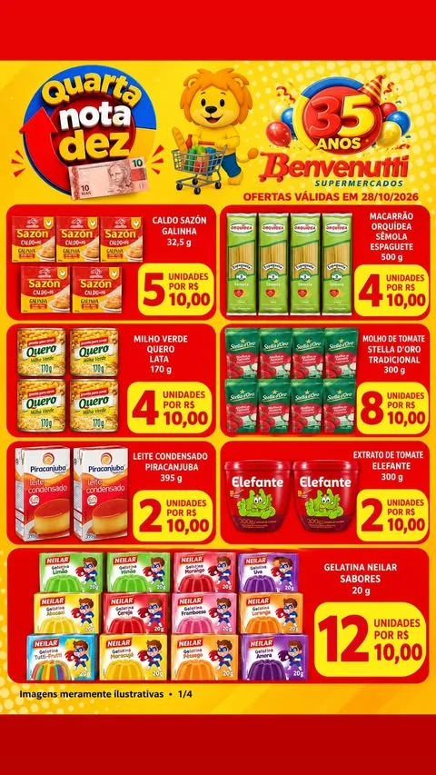 Encarte Supermercados Benvenutti