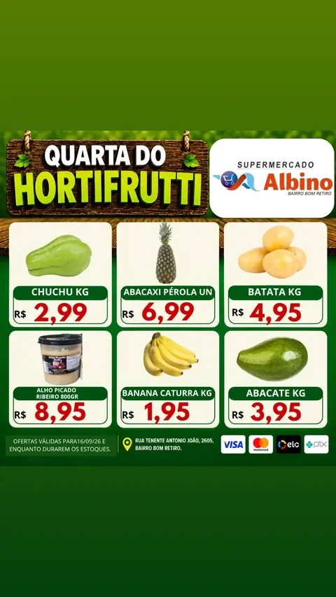 Encarte Supermercado Albino