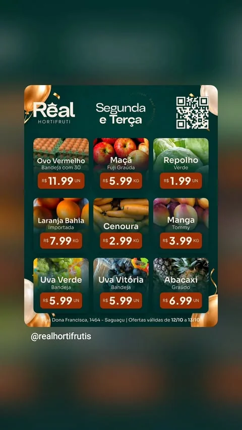 Encarte Real Hortifruti