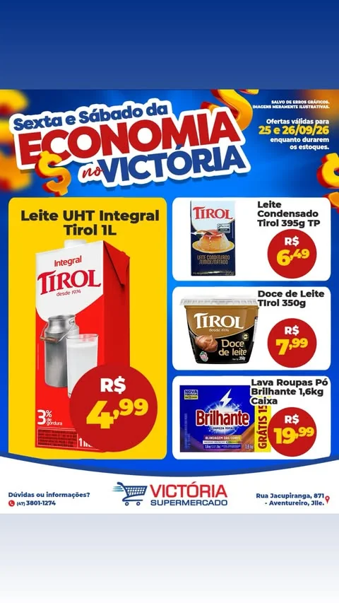 Encarte Supermercado Victória