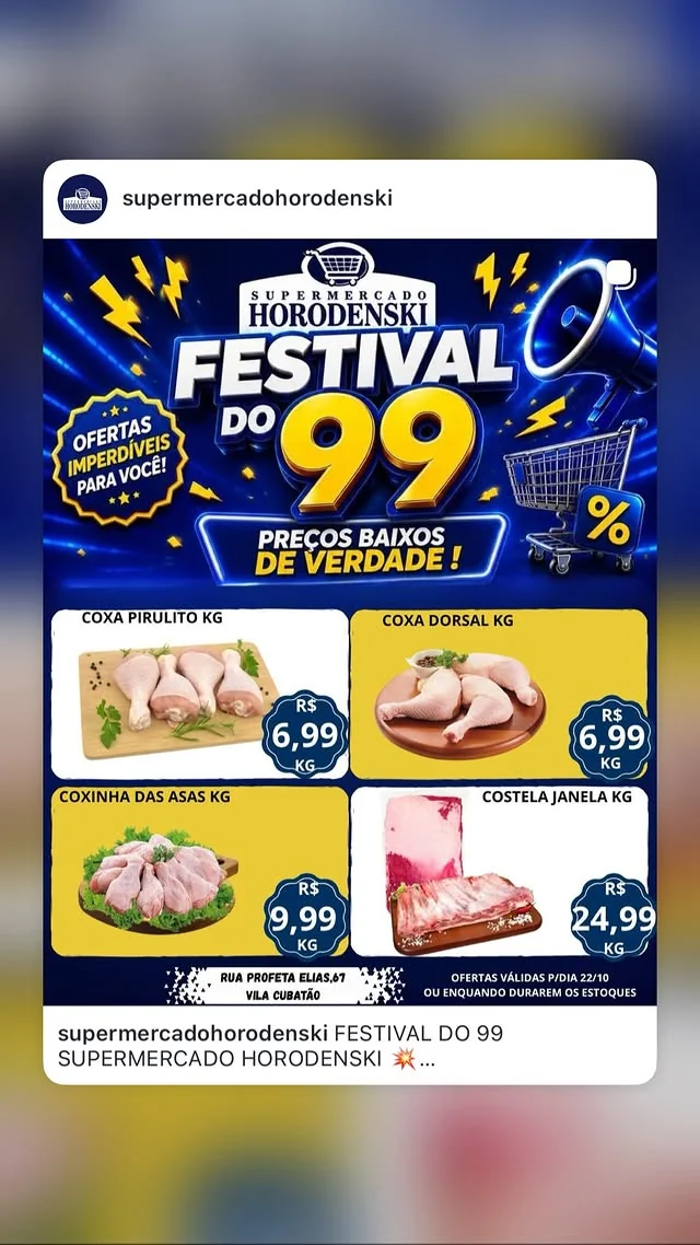 Encarte Supermercado Horodenski