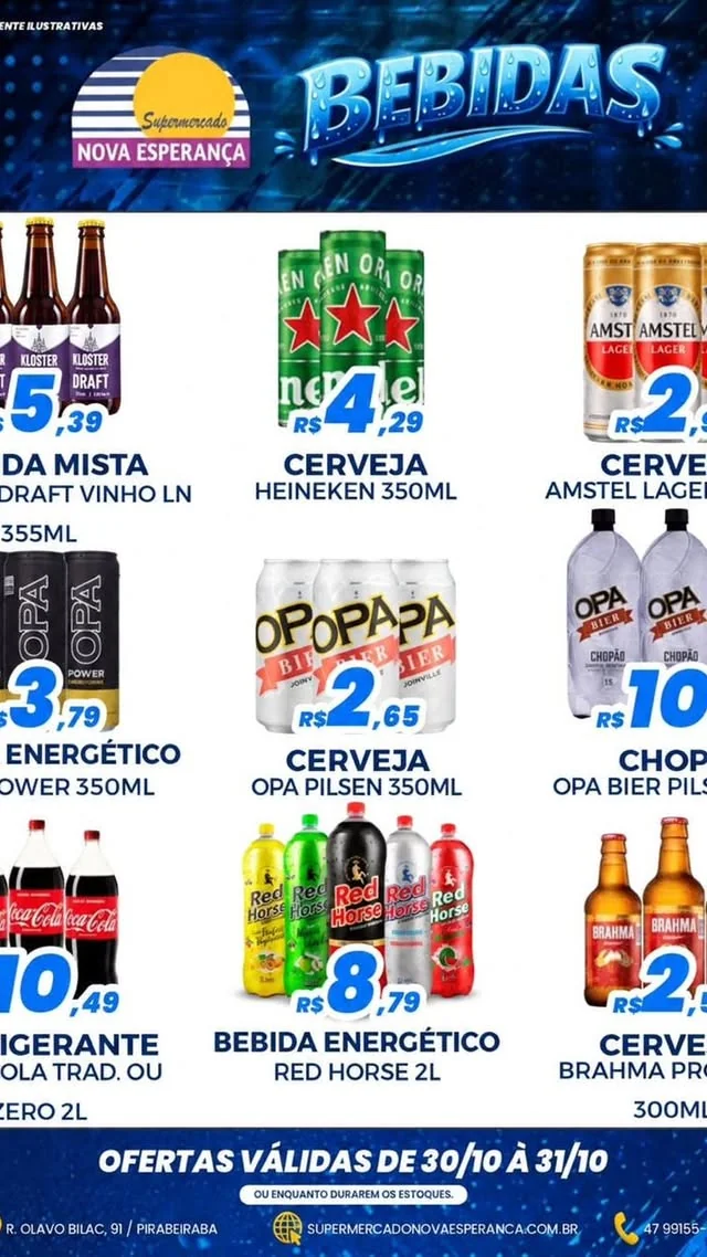 Encarte Supermercado Nova Esperanca