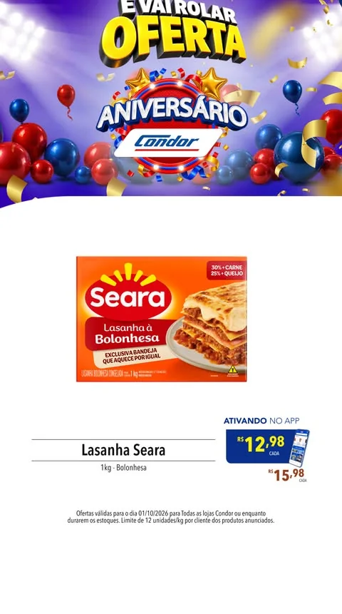 Encarte Rede Condor