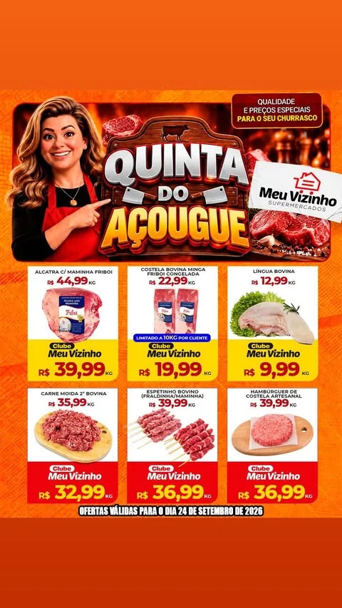 Encarte Supermercados Meu Vizinho